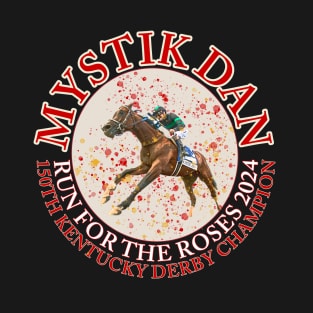 150th Kentucky Derby Winner - Mystik Dan T-Shirt