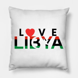 Love Libya Pillow