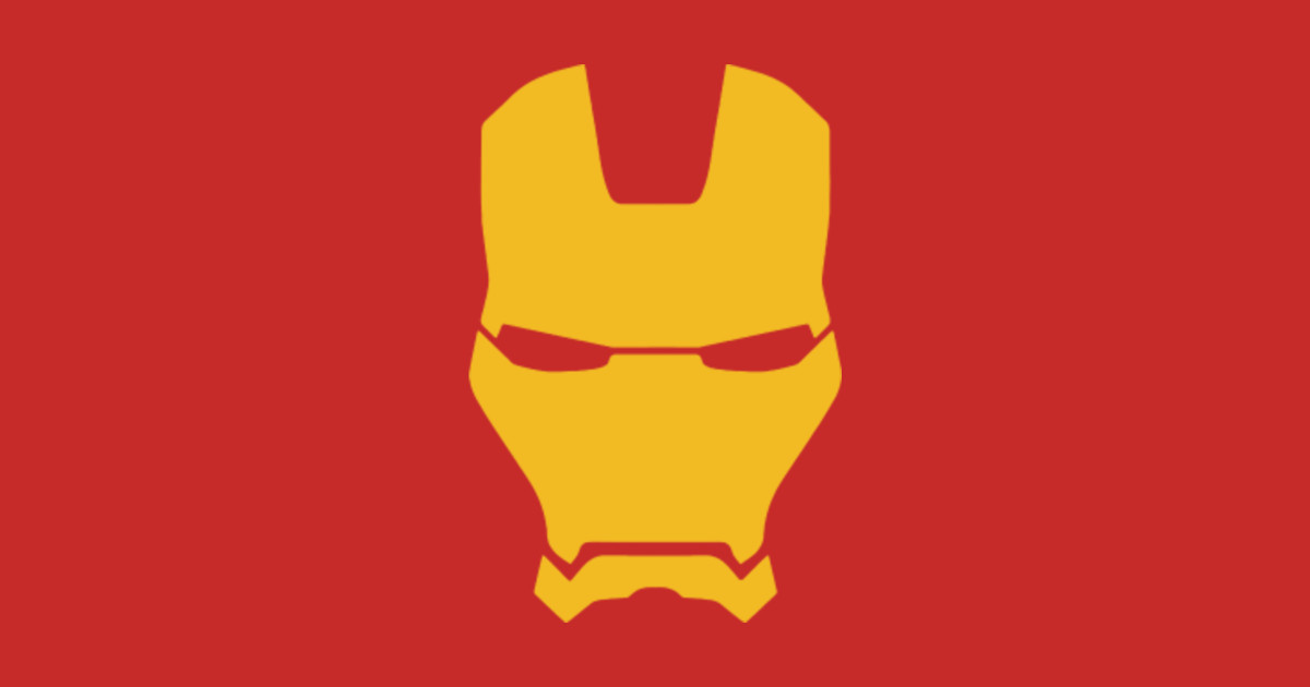 iron man helmet logo with name on back iron man long