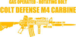 Colt defense m4 carbine Magnet