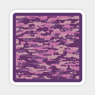 Camo Pattern - Purple Magnet