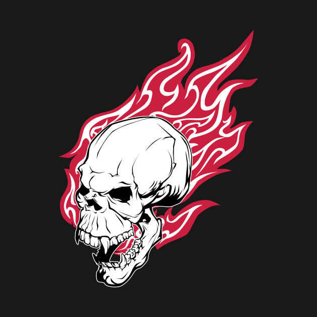 Fire Skull by viSionDesign
