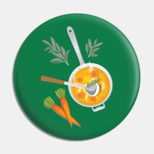 Carrot Soup Pin