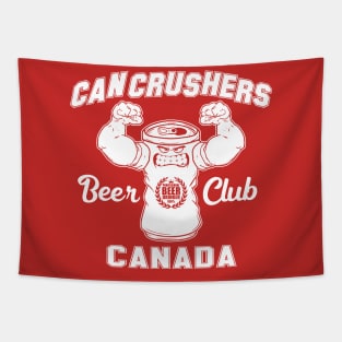 Can Crusher Beer Club (CANADA) Tapestry