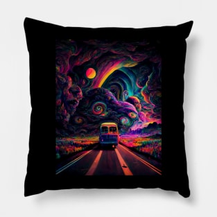 Psychedelic Journeys of the Third Order Pillow