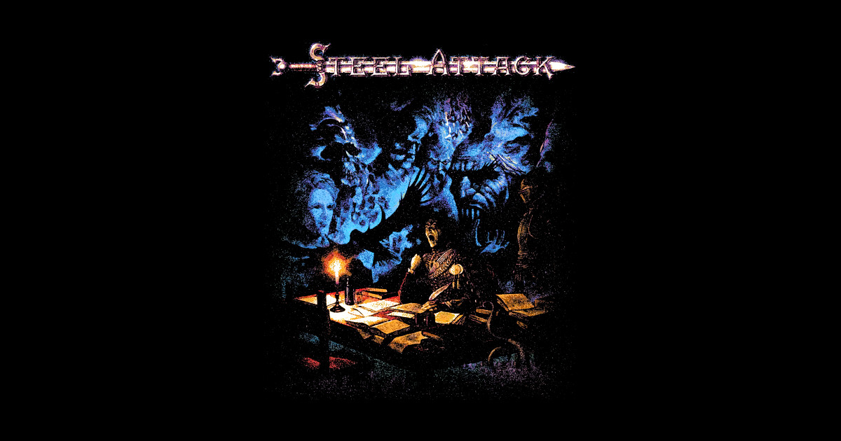 Steel Attack(Band) Steel Attackband Sticker TeePublic