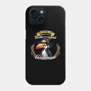 The Distinguished Tucan Gentleman Phone Case