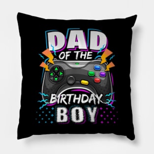 Dad of the Birthday Video Birthday Pillow