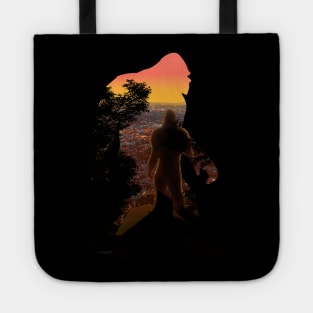 Big Foot At Sunset Tote