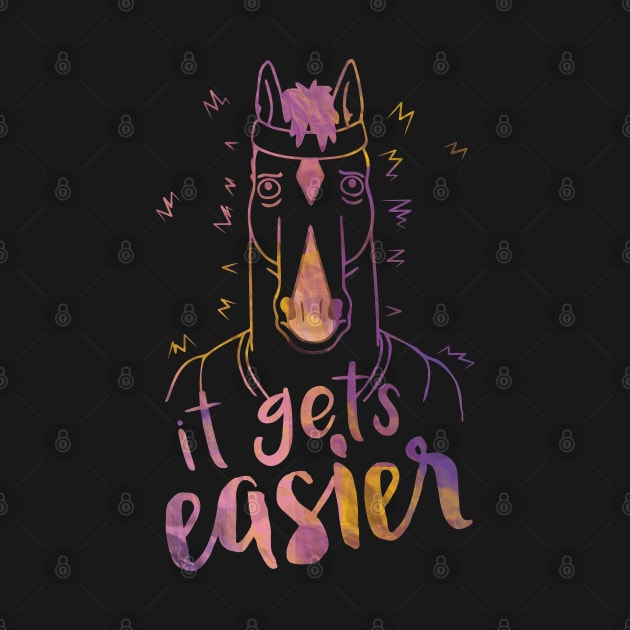 It Gets Easier Outline Color by InsomniackDesigns