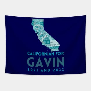 Californian For Governor Newsom Tapestry