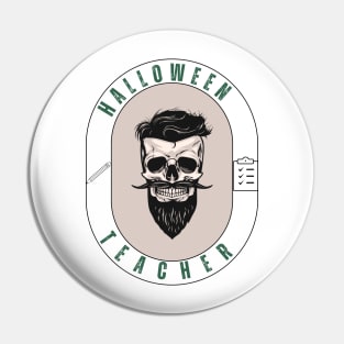 Halloween teacher Pin