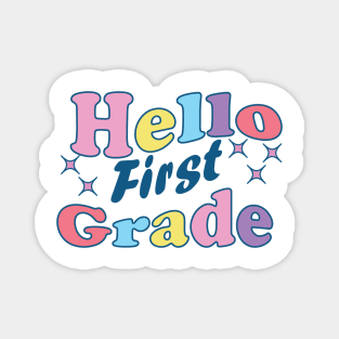 Hello first grade Magnet