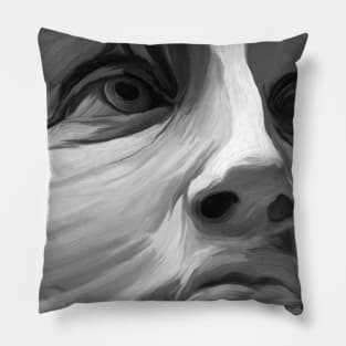 David Observing Michelangelo Pillow