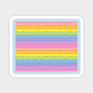 I-Spy Hippo! pastel rainbow Magnet