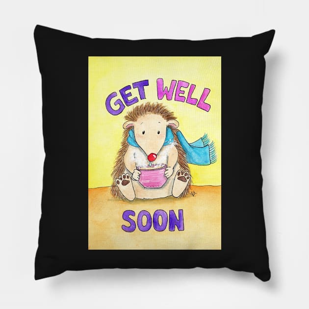 Get well soon Pillow by nicolejanes