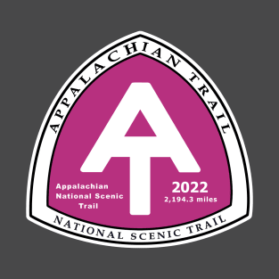 Appalachian Trail Thru hiker Class of 2022 National Scenic Trail emblem T-Shirt