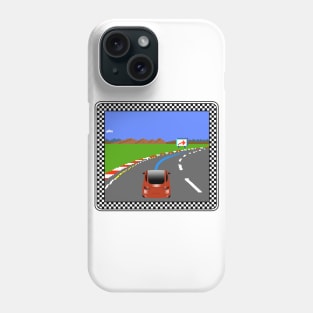 Self Driving Race Car on Autopilot Phone Case