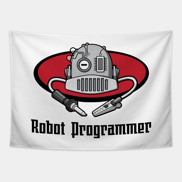 Robot Programmer Tapestry by s2pidpictures