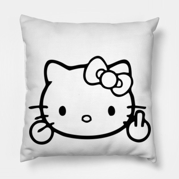 Hello Kitty Hello Kitty Pillow Teepublic Au
