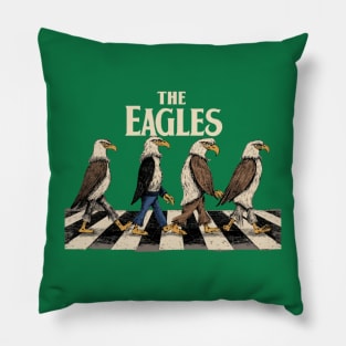 the eagles band retro Pillow