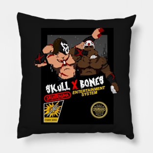 Skull X Bones 8-Bit Pillow