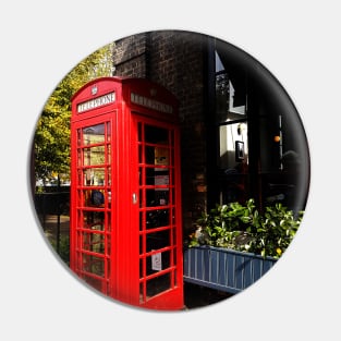 Red Payphone UK Pin