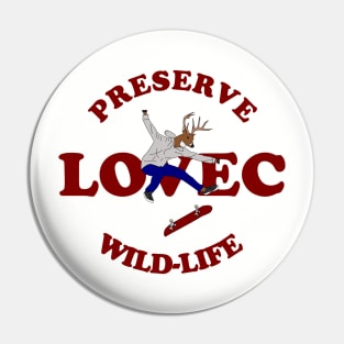 Lovec "Wild-Life" Pin