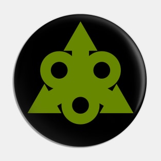 Green Chaotic Pestilence Pin