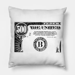 $500 Dollars Money Pillow