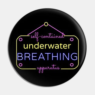 T-shirt for divers: self-contained breathing apparatus Pin
