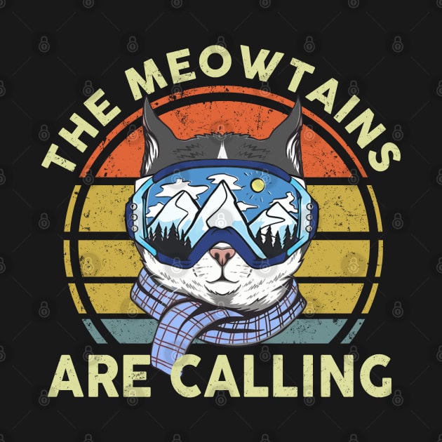 The Meowtains Are Calling - Love Cats by Felix Rivera