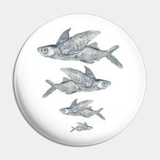 Flying fish Pin