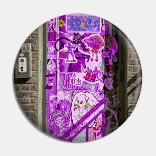 New York City Street Wall Brooklyn Art Pin