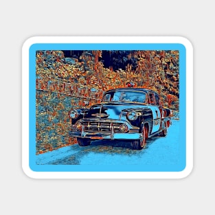 Classic Car 1D Magnet