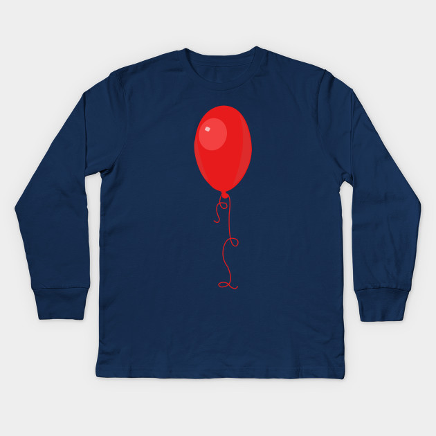 Plain Red Balloon Red Balloon Kids Long Sleeve T Shirt Teepublic