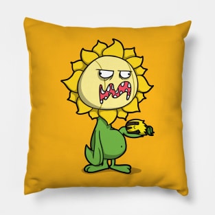 Grumpy Sunflower Pillow