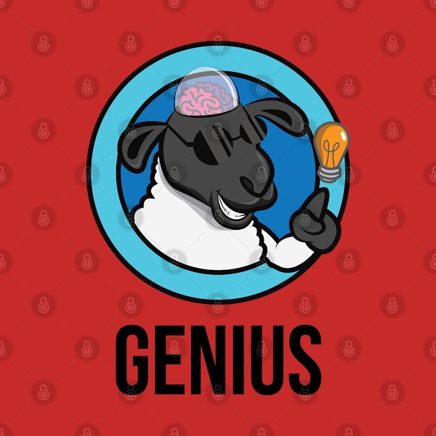 genius sheep by s4rt4