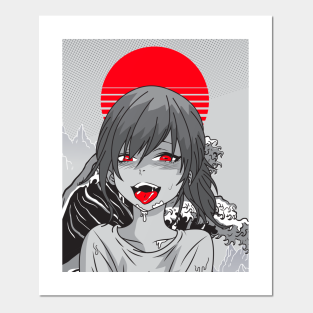 Aesthetic Anime Posters And Art Prints Teepublic Shop affordable wall art to hang in dorms, bedrooms, offices, or anywhere blank walls aren't welcome. aesthetic anime posters and art prints