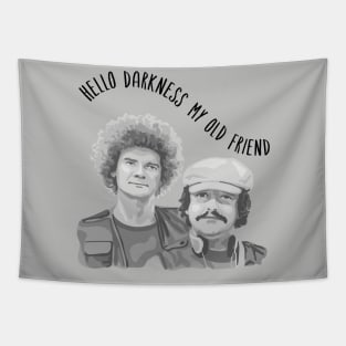 Nemesis Detectorists - Hello Darkness My Old Friend Tapestry