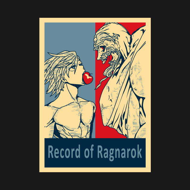 Record of Ragnarok - Adam Vs Zeus Poster V.2 by Dokey4Artist