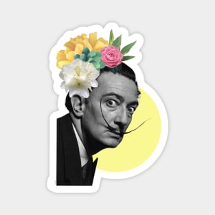 Salvador Dalí Collage Magnet