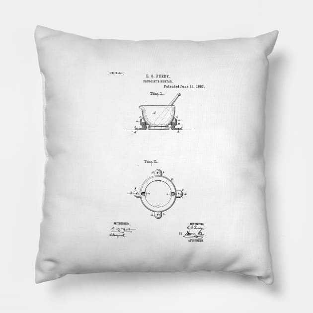 Patent Drawing Pillow by skstring