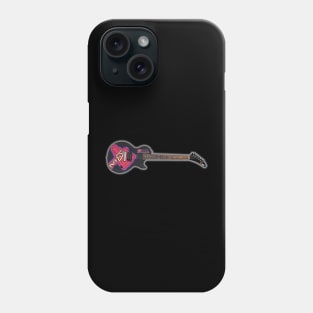 WKLS 96 Rock Atlanta Tomahawk Braves Guitar Phone Case