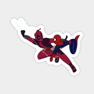 Spideypool Swingin Magnet