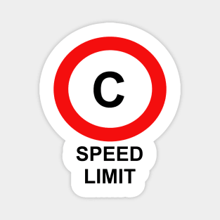 Speed Limit Magnet