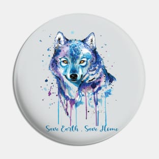 Save Earth, Save Home Design on shirts, hoodies, Laptop and phone covers Pin