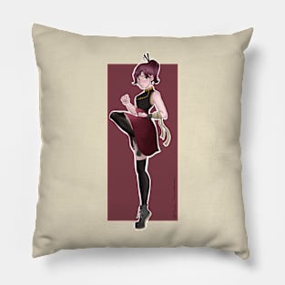 Fighter Girl Pillow