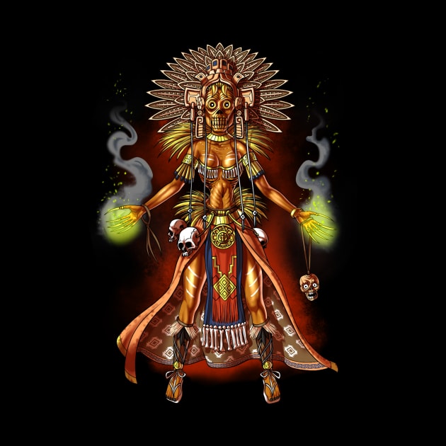 Aztec Mythology God Managua by underheaven