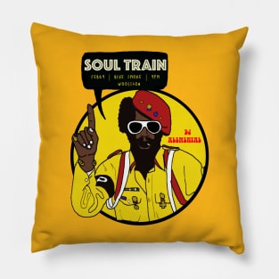 SOUL TRAIN dj alemental Pillow